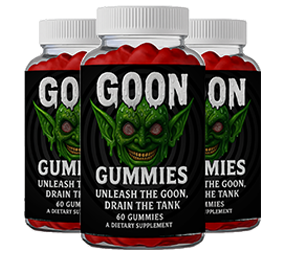 3 Bottle Of Goon Gummies 180 Red Apple Gummies
